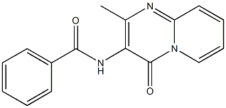 N-(2-methyl-4-oxo-4H-pyrido[1,2-a]pyrimidin-3-yl)benzamide Struktur