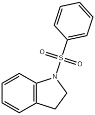 1-(phenylsulfonyl)indoline Struktur