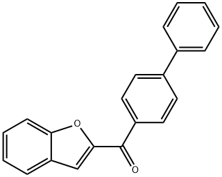 1-benzofuran-2-yl([1,1'-biphenyl]-4-yl)methanone Struktur