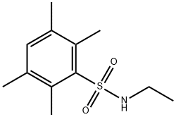 N-ethyl-2,3,5,6-tetramethylbenzenesulfonamide Struktur