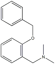 N-[2-(benzyloxy)benzyl]-N,N-dimethylamine Struktur