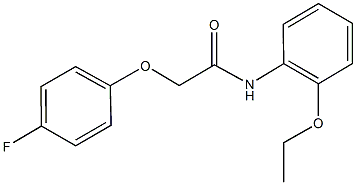 N-(2-ethoxyphenyl)-2-(4-fluorophenoxy)acetamide Struktur