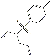 1-methyl-4-[(1-vinyl-3-butenyl)sulfonyl]benzene Struktur