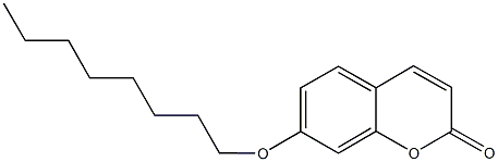 7-(octyloxy)-2H-chromen-2-one Struktur