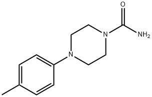 4-(4-methylphenyl)-1-piperazinecarboxamide Struktur