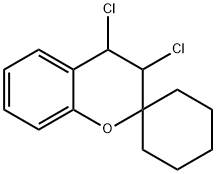 3,4-dichlorospiro[chromane-2,1'-cyclohexane] Struktur