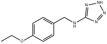 N-(4-ethoxybenzyl)-N-(2H-tetraazol-5-yl)amine Struktur