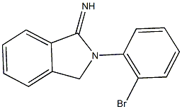 2-(2-bromophenyl)-1-isoindolinimine Struktur