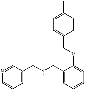 N-{2-[(4-methylbenzyl)oxy]benzyl}-N-(3-pyridinylmethyl)amine Struktur