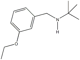 N-(tert-butyl)-N-(3-ethoxybenzyl)amine Struktur