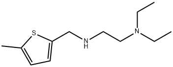 N-[2-(diethylamino)ethyl]-N-[(5-methyl-2-thienyl)methyl]amine Struktur