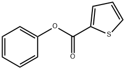 phenyl 2-thiophenecarboxylate Struktur