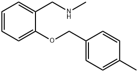 N-methyl-N-{2-[(4-methylbenzyl)oxy]benzyl}amine Struktur