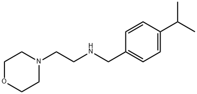 N-(4-isopropylbenzyl)-N-[2-(4-morpholinyl)ethyl]amine Struktur