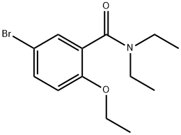 5-bromo-2-ethoxy-N,N-diethylbenzamide Struktur