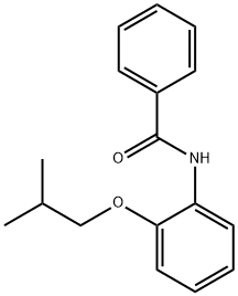 N-(2-isobutoxyphenyl)benzamide Struktur