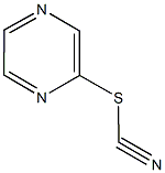 pyrazin-2-yl thiocyanate Struktur