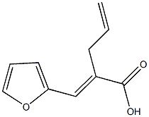 2-(2-furylmethylene)-4-pentenoic acid Struktur