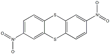 2,7-dinitrothianthrene Struktur