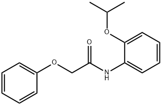 N-(2-isopropoxyphenyl)-2-phenoxyacetamide Struktur