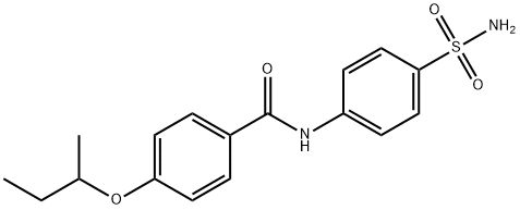 N-[4-(aminosulfonyl)phenyl]-4-(sec-butoxy)benzamide Struktur