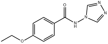 4-ethoxy-N-(4H-1,2,4-triazol-4-yl)benzamide Struktur