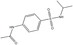 N-{4-[(isopropylamino)sulfonyl]phenyl}acetamide