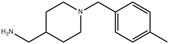 N-(4-methylbenzyl)-N-(4-piperidinylmethyl)amine Struktur