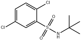 N-(tert-butyl)-2,5-dichlorobenzenesulfonamide Struktur