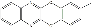 2-methyl[1,4]benzodioxino[2,3-b]quinoxaline Struktur