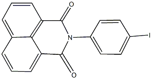 2-(4-iodophenyl)-1H-benzo[de]isoquinoline-1,3(2H)-dione Struktur