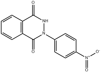 2-(4-nitrophenyl)-2,3-dihydro-1,4-phthalazinedione Struktur