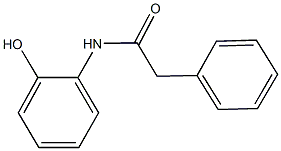 N-(2-hydroxyphenyl)-2-phenylacetamide Struktur