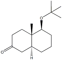 5-tert-butoxy-4a-methyloctahydro-2(1H)-naphthalenone Struktur