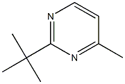 2-tert-butyl-4-methylpyrimidine Struktur