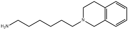 6-(3,4-dihydro-2(1H)-isoquinolinyl)hexylamine Struktur