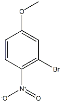 2-bromo-4-methoxy-1-nitrobenzene Struktur