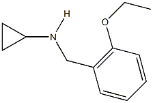 N-cyclopropyl-N-(2-ethoxybenzyl)amine Struktur