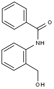 N-[2-(hydroxymethyl)phenyl]benzamide Struktur