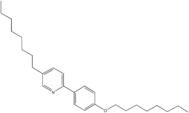 octyl 4-(5-octyl-2-pyridinyl)phenyl ether Struktur