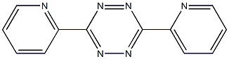 3,6-di(2-pyridinyl)-1,2,4,5-tetraazine Struktur