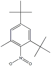 1,5-ditert-butyl-3-methyl-2-nitrobenzene Struktur