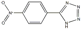 5-{4-nitrophenyl}-1H-tetraazole Struktur