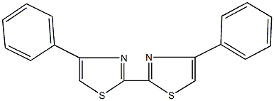 4,4'-diphenyl-2,2'-bis(1,3-thiazole) Struktur