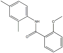 N-(2,4-dimethylphenyl)-2-methoxybenzamide Struktur