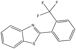 2-[2-(trifluoromethyl)phenyl]-1,3-benzothiazole Struktur