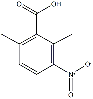 3-nitro-2,6-dimethylbenzoic acid Struktur