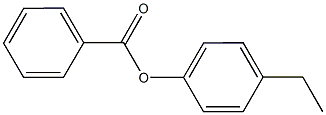 4-ethylphenyl benzoate Struktur