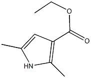 ethyl 2,5-dimethyl-1H-pyrrole-3-carboxylate Struktur