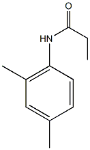 N-(2,4-dimethylphenyl)propanamide Struktur